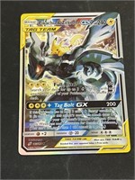 Pikachu & Zekrom GX Hologram Pokémon Card