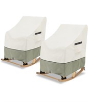 New Patio Rocking Chair Cover 2-Pack,Rocking
