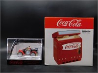 COCA-COLA CAR CLOCK AND HOME FILE