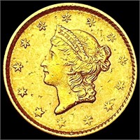 1851 Rare Gold Dollar CLOSELY UNCIRCULATED