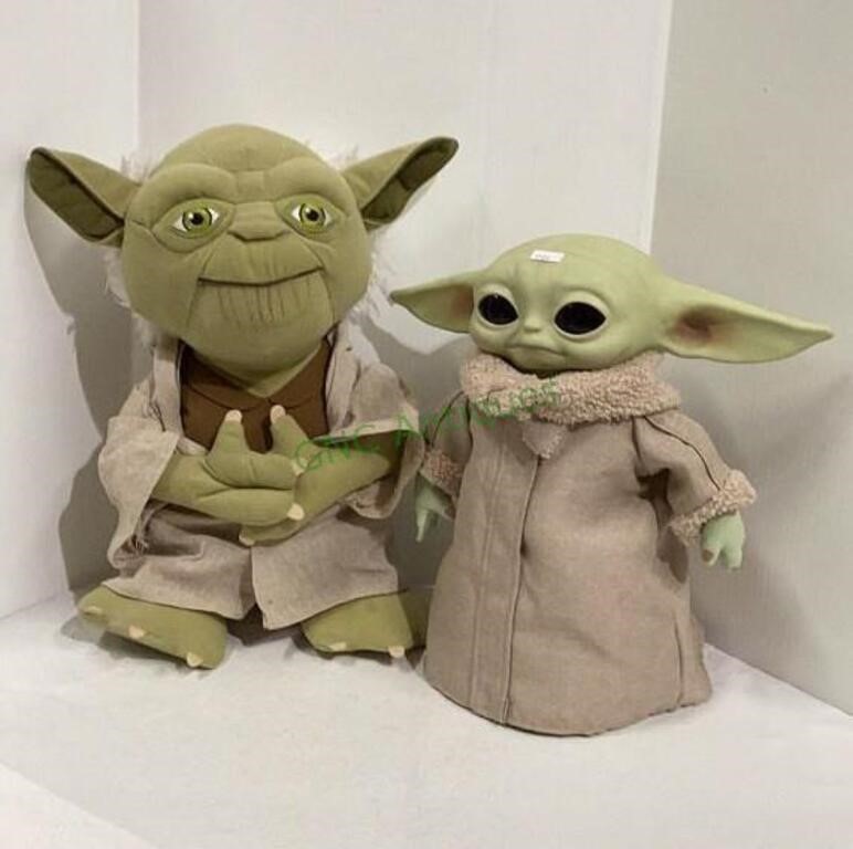 Star Wars Yoda includes a plush Yoda and a