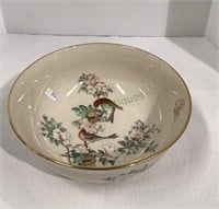 Beautiful Lenox “serenade“ bowl with bird motif