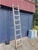 Aluminum extension ladder see photos