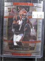 2021 SELECT JA'MARR CHASE ROOKIE CARD BENGALS