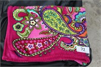 vera bradley throw blanket