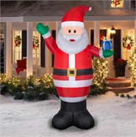 Holiday Time 9ft Airblown Inflatable Santa