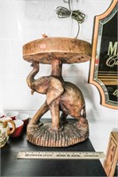 Elephant Stool Table, 16" Tall