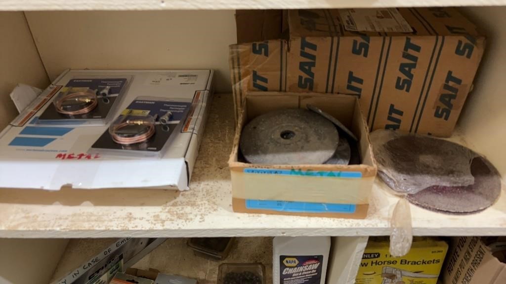 Lot of Grinding Stones and Thermocouple
