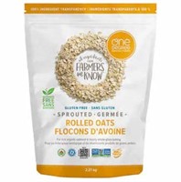 One Degree Organic Sprouted Rolled Oats, 2.27kg