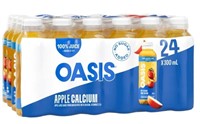 24-Pk Oasis Apple Juice, 300ml