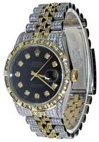 Rolex Oyster Perpetual Datejust 36 Custom Diamond