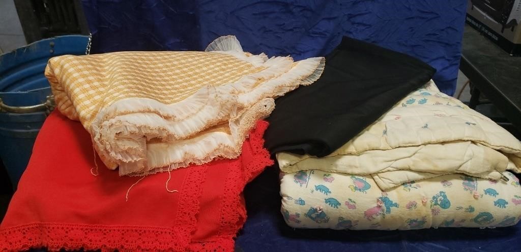 Assorted Table Cloths & More