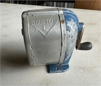 Vintage Metal Boston Sharpener