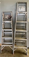 Werner 5ft & 6ft Aluminum Step Ladders