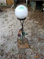 Wrought Iron Decorative Globe Stand