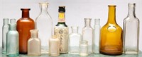 Antique Bottles- Medicine & Bitters + (14)