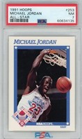 1991 NBA Hoops #253 Michael Jordan Card