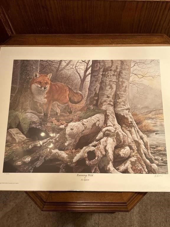 Signed & Numbered Al Agnew Print