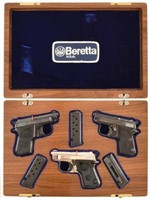 Ted Nugent Presentation Cased Beretta 3 Pistol Set