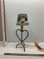 Snowman Lamp