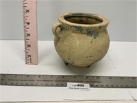 Vintage Ceramic Planter or Fire Bucket Cauldron
