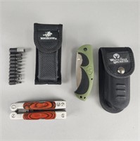 Winchester Multi Tool with Case/Whitetails Knife