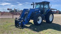 New Holland T6.175 Cab/Air w/845TL Loader/Spike