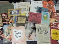 Great selection of very old cook books