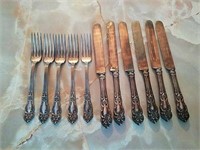 Reed & Barton knives and forks