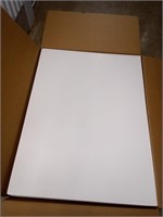 3/16" White Foam Core Boards 36x48" - 5 Pack.