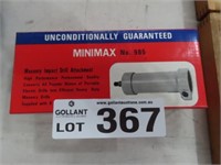 Minimax Masonry Impact Drill Attachment
