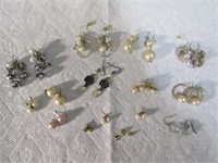 14 Pcs Misc Lot Pierced Earring Sets