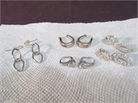 Silver Earring Sets