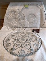 Vintage Glass Platters