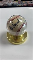RJ Reynolds Autographed Baseball In Case