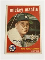 1959 TOPPS MICKEY MANTLE