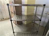 Stationary 3-Tier Metro Rack