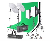 NEEWER Photography Lighting kit with Backdrops,