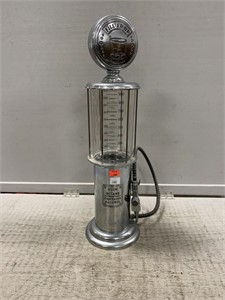 Godinger Metal Replica Gas Pump Decanter