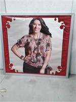 Large metal picture frame 41 x 56