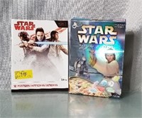 Star Wars Book of Posters and Empty Cereal Box