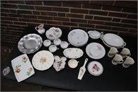 China w/ flower patterns - several different sets