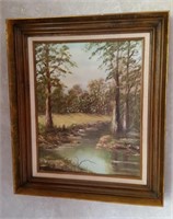 Signed & Framed Oil Painting
