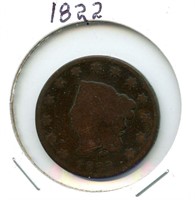 1822 U.S. Large Cent