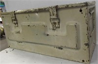 23" Long latching-Handled Metal Box