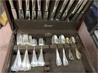 CHRISTOFLE FRANCE FLATWARE SERVICE FOR 12 IN BOX
