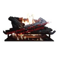 A+R 24in 55k BTU Natural Gas Fireplace Logs