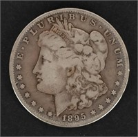 1895-S MORGAN SILVER DOLLAR