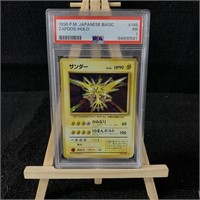 PSA 1 Zapdos Japanese Base Set Holo