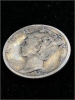 Vintage 1936 10C Mercury Silver Dime Coin